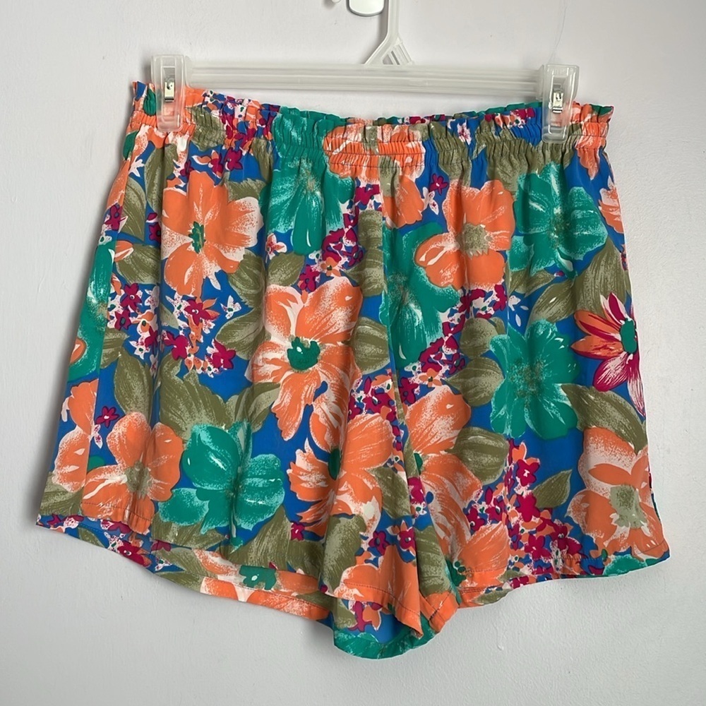 Victoria’s Secret Vintage Gold Label Tropical Floral Sleep Pajama Shorts size S